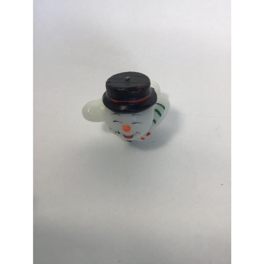 Vintage Snowman Candles set of 3 - Picture 2 of 11